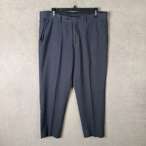 Combatant Gentlemen Pants Mens‎ 34x30 (35x28) Gray Wool Blend Trouser Flat Front